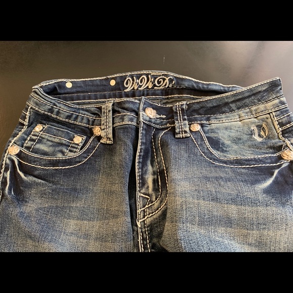 ❌SOLD❌ 🦋 🌼SALE! Bundle 2 jeans size 26 - Picture 5 of 8